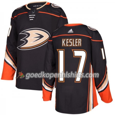 Anaheim Ducks Ryan Kesler 17 Adidas 2017-2018 Zwart Authentic Shirt - Mannen